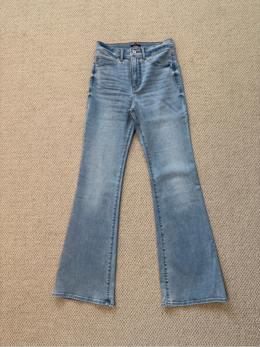 Express Flare High-Rise Women’s Light Blue Jeans
